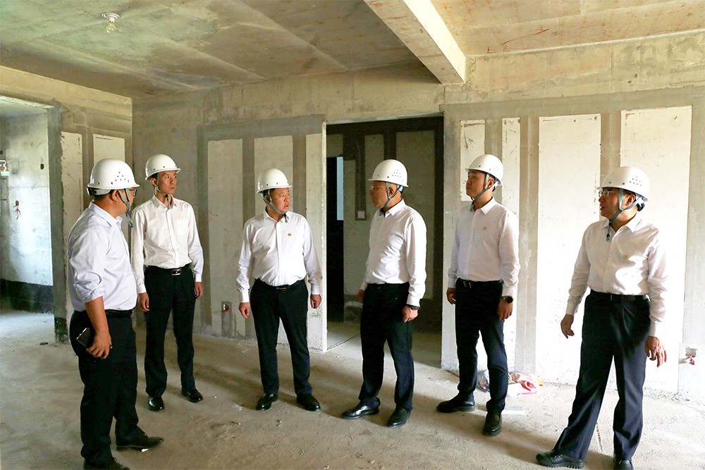 趙敬凱到陜煤建設天工公司調(diào)研指導工作